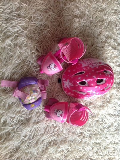Роликовые коньки Hello kitty