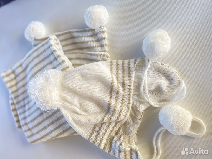 Шапка и шарф комплект; демисезон