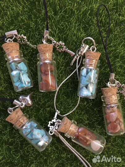 Бутылочка желаний. Брелок. Сувенир. Подарок