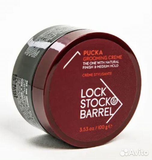 Крем для укладки волос Lock Stock & Barrel Pucka