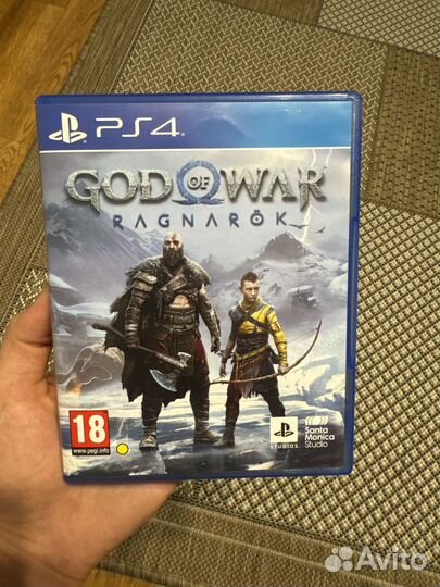 God of war ragnarok ps4/5 диск