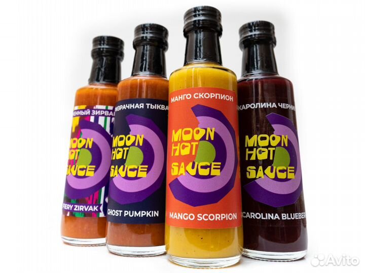 Острые соусы Moon Hot Sauce. Каролина, Скорпион
