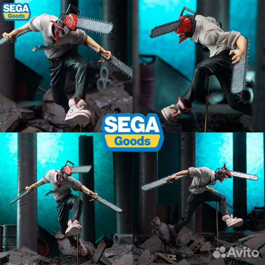 Человек бензопила аниме фигурка