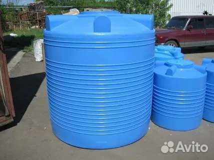 Емкость пластиковая для воды кас жку 10тонн