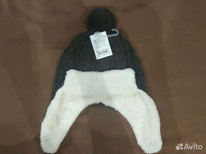 Шапка ушанка детская