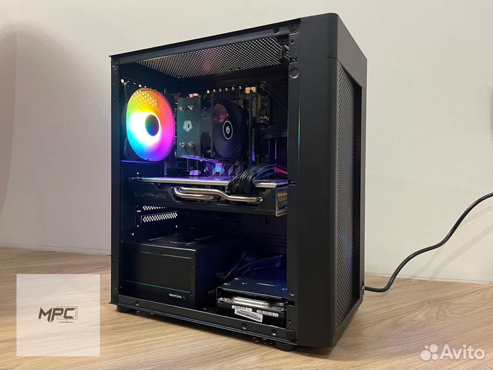 Игровой пк intel 8 ядер RX 570 Nitro+ 8гб озу:16гб
