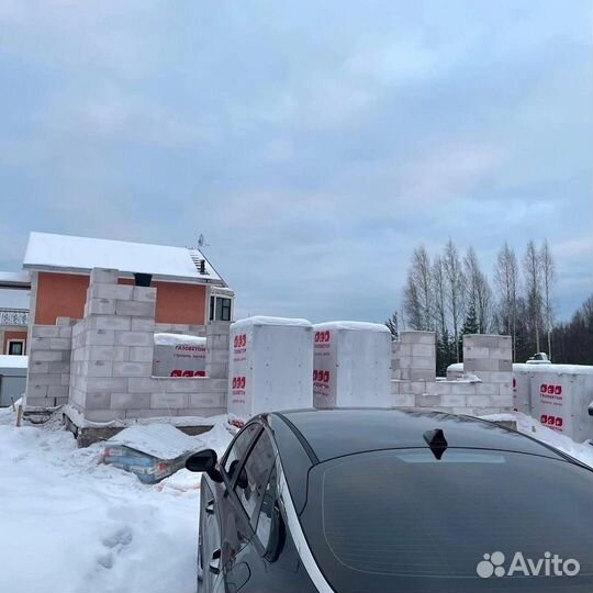 Газобетонные блоки LSR/SLS с размером 625*250*200м