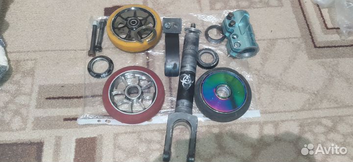 Детали для трюкового самоката(смотреть описание