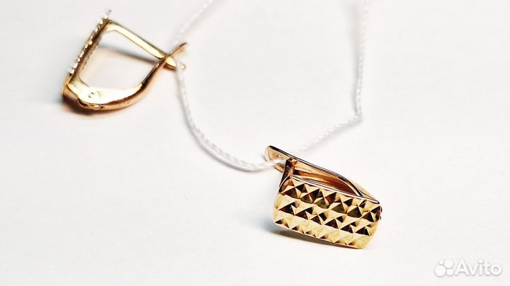 Серьги Золото