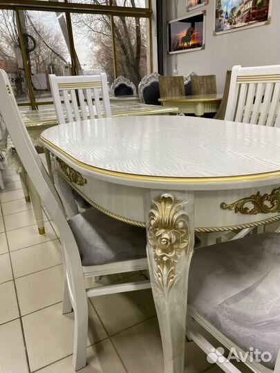 Стол овальный раздвижной