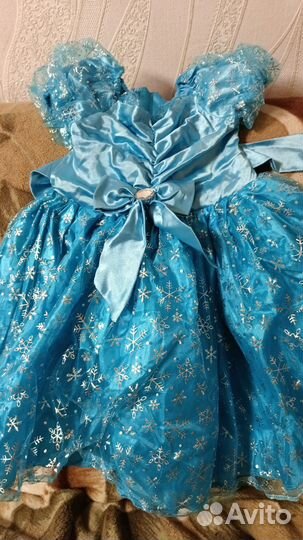 Новогоднее платье Снежинка