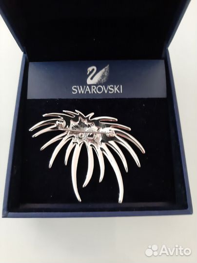 Swarovski брошь