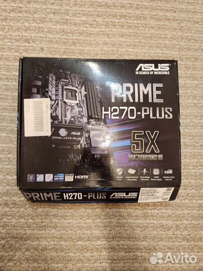 Комплект Asus prime h270 plus