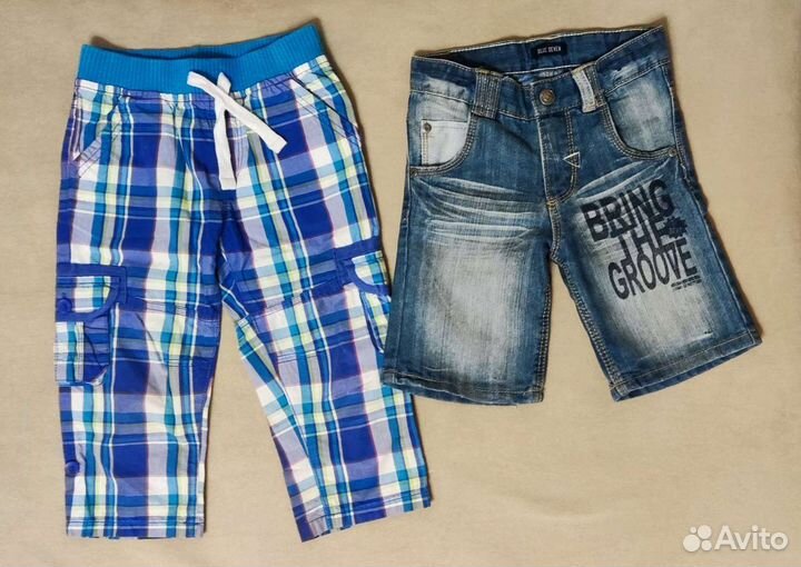 Джинсовые шорты и бриджи Mothercare