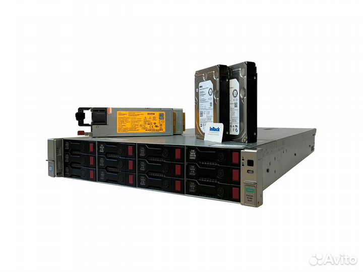 Сервер HP DL380 Gen9 12LFF 2x E5-2637v4 128GB