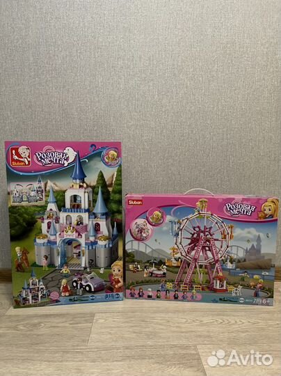 Конструктор sluban розовая мечта для девочек