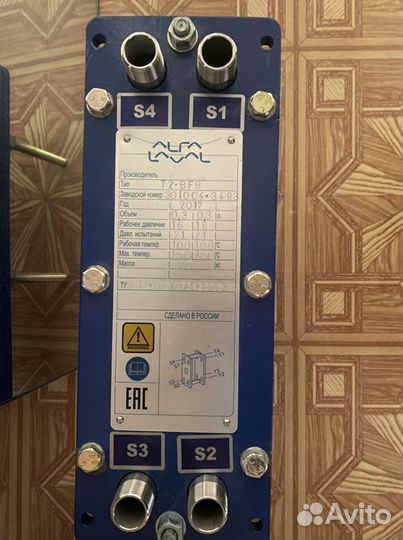 Пластинчатый теплообменник Alfa Laval T2-BFG
