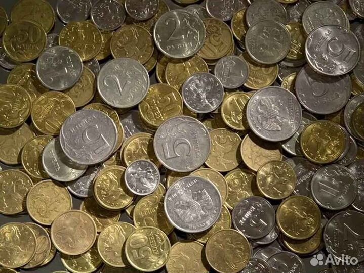 Погодовка монет РФ с 1997 г. по 2022 г