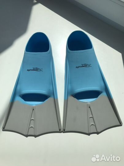 Ласты для плавания LightSwim размер 33-35