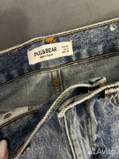 Джинсовые шорты pull bear 32 eur