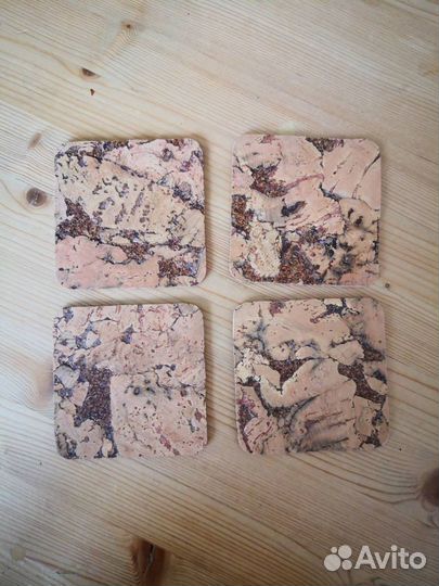 Пробковая подставка под кружку / стакан