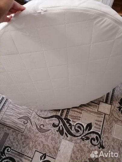 Матрас детский для круглой кровати 75x75