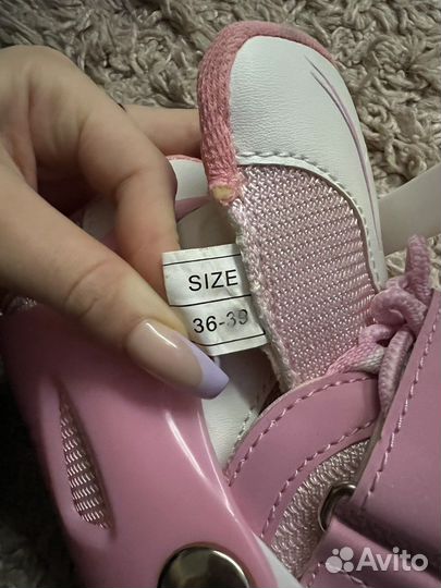 Коньки раздвижные 36-39