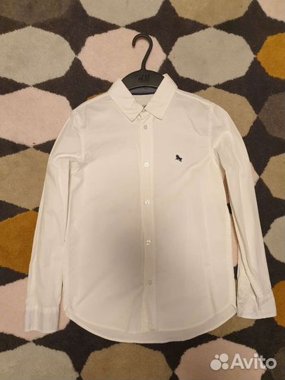 Рубашка H&M + жилетка для школы