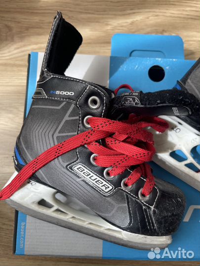 Хоккейные коньки bauer детские