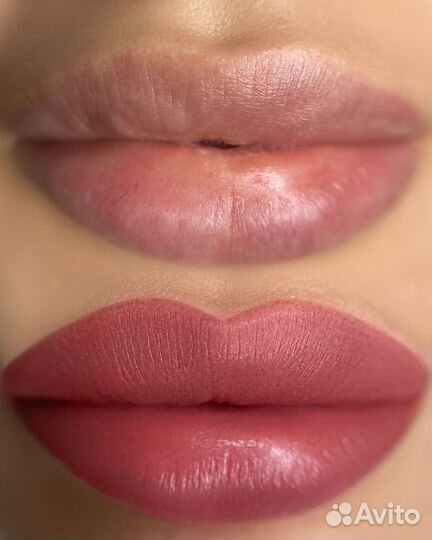 Перманентный макияж бровей губ и век татуаж