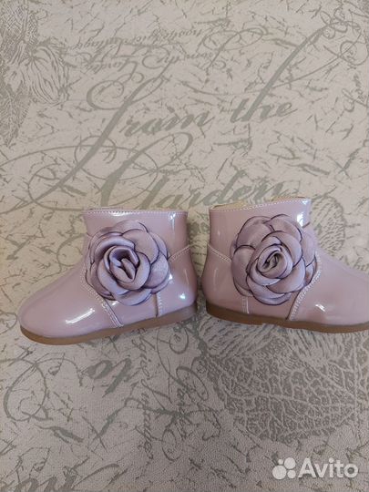 Ботинки демисезонные для девочки 15 размер