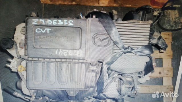 Двигатель на mazda demio DE3FS, DY3W, ZJ-VE