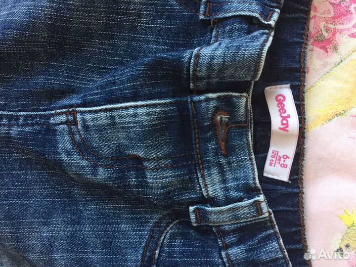 Юбка джинсовая