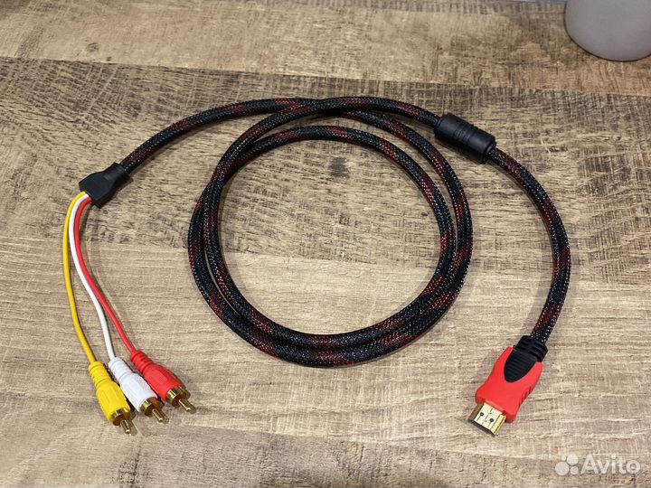 Кабель hdmi -RCA 1,5м