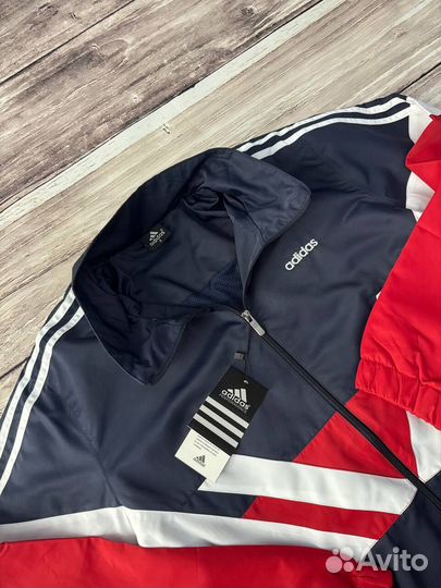 Спортивный костюм Adidas винтажный красный