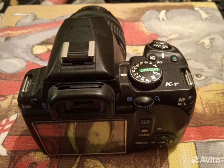 Зеркальный фотоаппарат pentax k-r 18-55