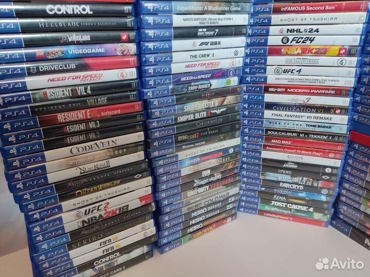 Игры PS4/PS5 Trade In (пополнение 17.09)