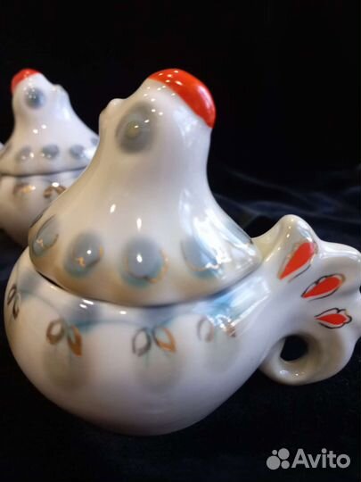 Фарфоровые курочки СССР