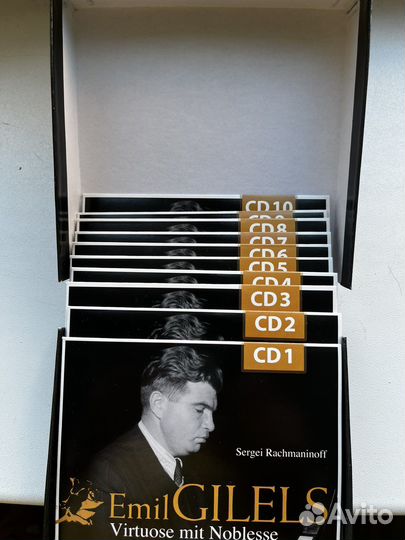 Emil Gilels Virtuose mit Noblesse 10 CD