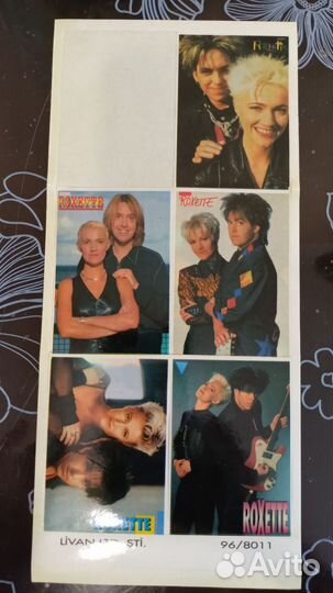 Наклейки roxette