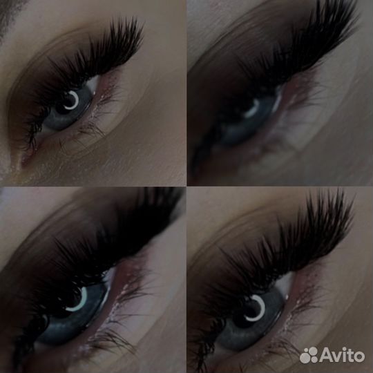 Наращивание ресниц на дому / Архитектура бровей