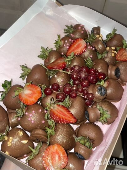 Клубника в бельгийском шоколаде Callebaut