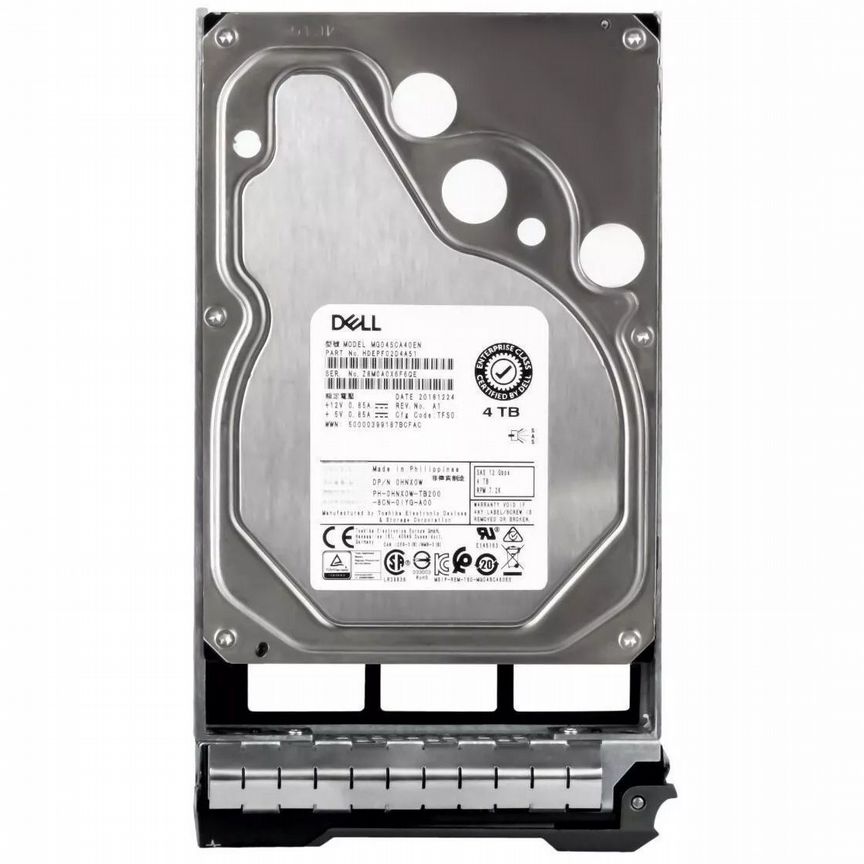 [HNX0W] Жесткий Диск Dell 4tb 7200 Sas 3,5" Hdd Hnx0w