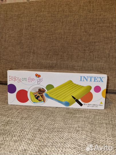 Надувной пеленальный матрас для новорожденных