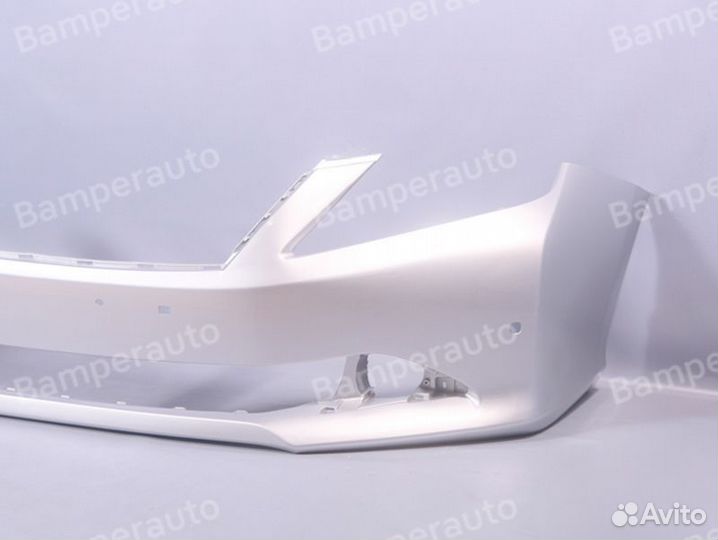 Бампер передний серебристый Toyota Camry 2011-2014