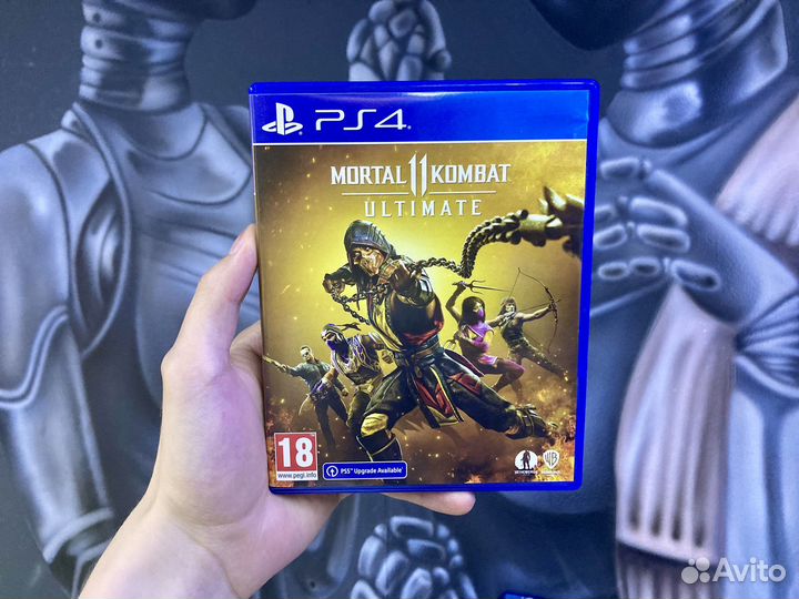 Диск ps4 Mortal kombat ultimate