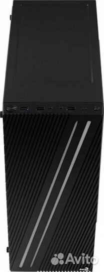 Корпус Aerocool Streak-A-BK-v1 черный без бп ATX 1