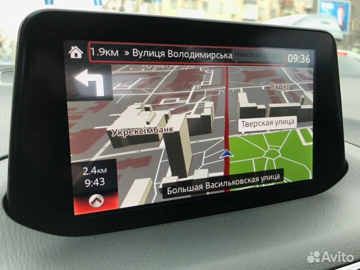 SD-Карта навигация диллерская Mazda 2022