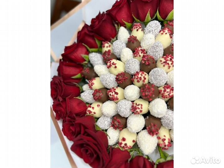 Клубника в шоколаде. Набор к дню Матери KLL-4100