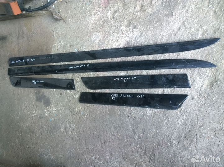 Молдинг opel astra h gtc 2008